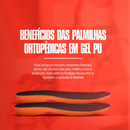 Palmilha em Gel Ortopédica Anatômica Compre 1 e Leve 2 Pares